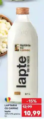 Kaufland LAPTARIA CU CAIMAC lapte Ofertă