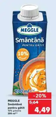 Kaufland MEGGLE Smântână Ofertă