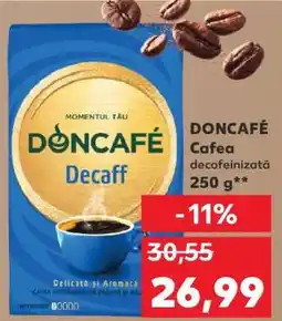 Kaufland DONCAFÉ Cafea decofeinizată 250 g Ofertă