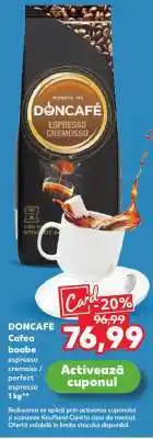 Kaufland DONCAFE Cafea boabe espresso cremoso / perfect espresso 1 kg Ofertă