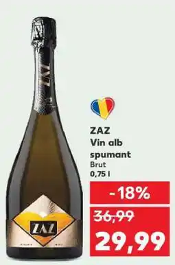 Kaufland ZAZ Vin alb spumant Ofertă