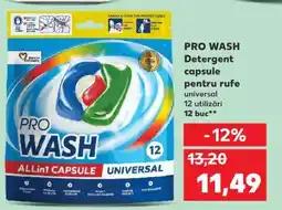 Kaufland PRO WASH Detergent capsule Ofertă