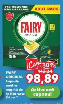 Kaufland FAIRY ORIGINAL Ofertă