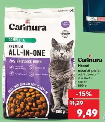 Kaufland CARINURA Hrană uscată Pisici Ofertă