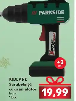 Kaufland PARKSIDE Kidland Şurubelniță cu acumulator lemn Ofertă