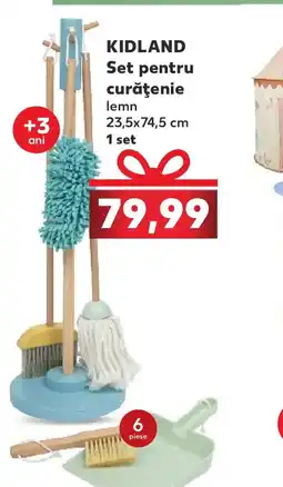 Kaufland Kidland Set pentru curăţenie lemn Ofertă