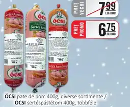 CBA ÖCSI pate de porc Ofertă