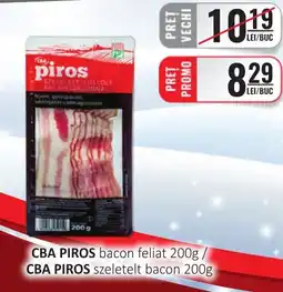 CBA CBA PIROS bacon feliat Ofertă