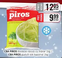 CBA CBA PIROS dovlecei răzuiți cu mărar Ofertă