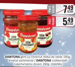 CBA DAWTONA gem cu conținut redus de zahăr Ofertă