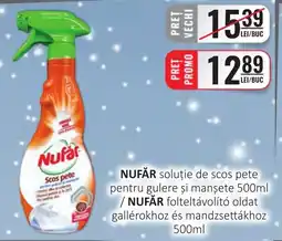 CBA NUFĂR soluție de scos pete pentru gulere şi manşete Ofertă