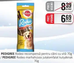 CBA PEDIGREE Rodeo recompensă pentru câini cu vită Ofertă
