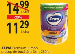 CBA ZEWA Premium Jumbo prosop de bucătărie Ofertă