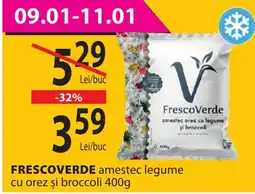 CBA FRESCOVERDE amestec legume cu orez şi broccoli Ofertă