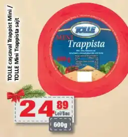 CBA TOLLE caşcaval Trappist Mini Ofertă