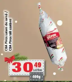 CBA CBA Piros salam de iarnă Ofertă