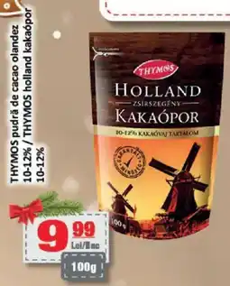 CBA THYMOS pudră de cacao olandez Ofertă