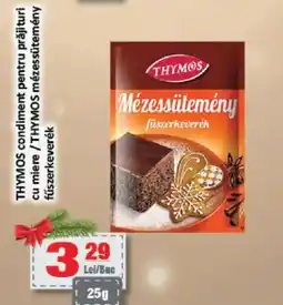 CBA THYMOS condiment pentru prăjituri cu miere Ofertă