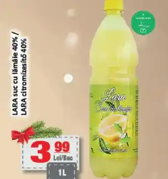 CBA LARA suc cu lămâie 40% Ofertă