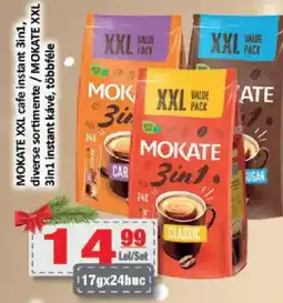 CBA MOKATE XXL cafe instant 3in1 Ofertă