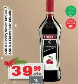 CBA ANGELI Cherry lichior 14% alc. Ofertă