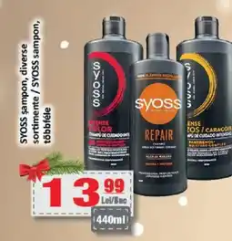 CBA SYOSS şampon Ofertă