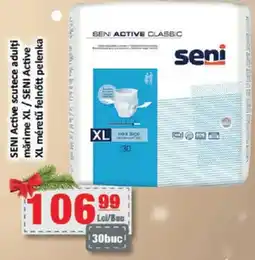 CBA SENI Active scutece adulţi mărime XL Ofertă