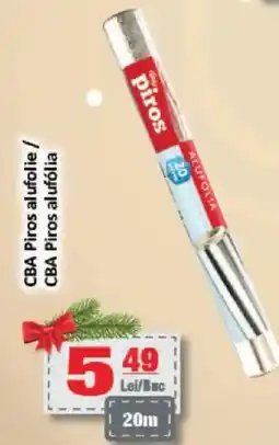 CBA CBA Piros alufolie Ofertă