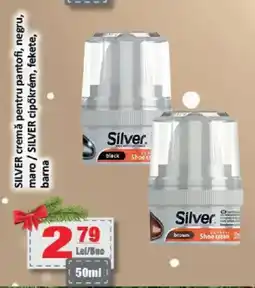 CBA SILVER cremă pentru pantofi, negru, maro Ofertă