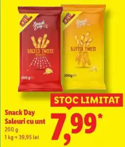 Lidl Snack Day Saleuri cu unt Ofertă