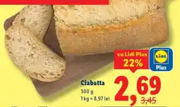 Lidl Ciabatta Ofertă