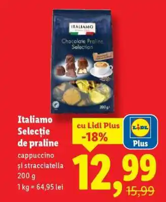 Lidl Italiamo Selecție de praline Ofertă