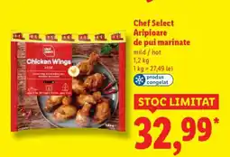 Lidl Chef Select Aripioare de pui marinate Ofertă