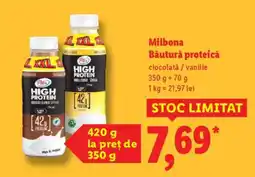 Lidl Milbona Băutură proteică Ofertă