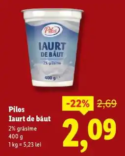 Lidl Pilos Iaurt de băut Ofertă