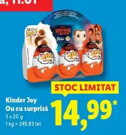 Lidl Kinder Joy Ou cu surpriză Ofertă