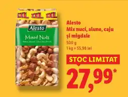 Lidl Alesto Mix nuci, alune, caju și migdale Ofertă