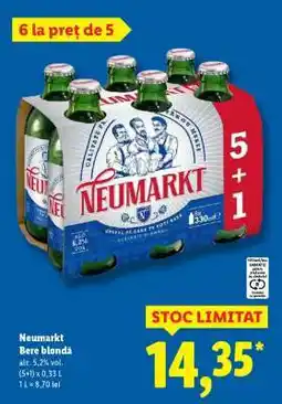 Lidl NEUMARKT Bere blondă Ofertă