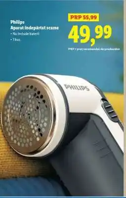 Lidl Philips Aparat îndepărtat scame Ofertă
