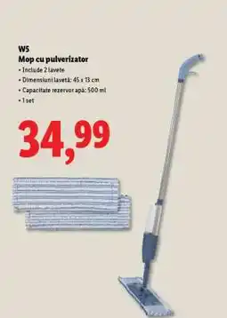 Lidl W5 Mop cu pulverizator Ofertă