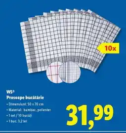 Lidl W5 Prosoape bucătărie Ofertă
