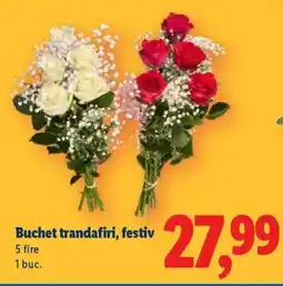 Lidl Buchet trandafiri festiv Ofertă