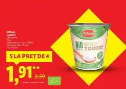 Lidl Milbona Iaurt bio Ofertă