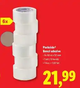 Lidl Parkside Benzi adezive Ofertă