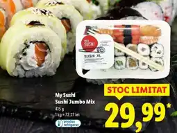 Lidl My Sushi Sushi Jumbo Mix Ofertă