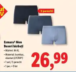 Lidl esmara MEN Boxeri bărbați Ofertă
