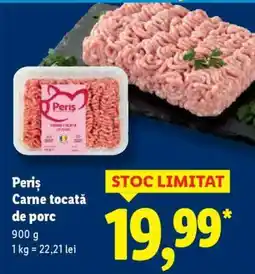 Lidl Periș Carne tocată de porc Ofertă