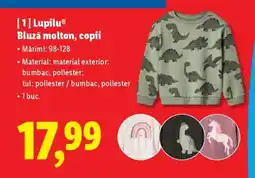Lidl Lupilu Bluza molton, copii Ofertă