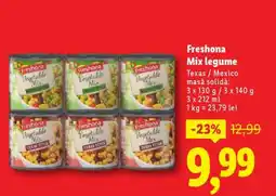 Lidl Freshona Mix legume Ofertă