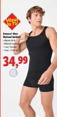Lidl Esmara Men Maiouri bărbați Ofertă